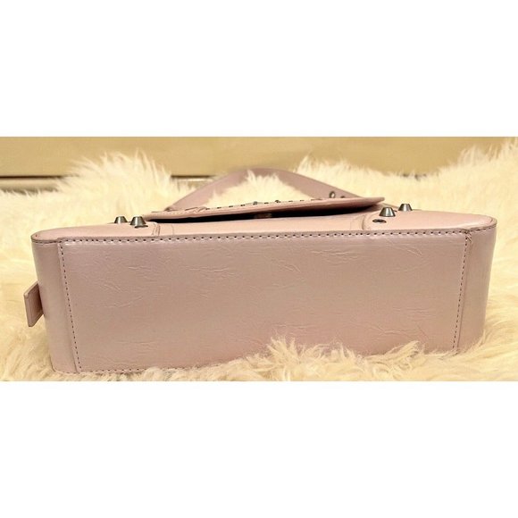 STEVE MADDEN BMARGY STUD MEDIUM SHOULDER HAND BAG PINK TIK TOK VIRAL TRENDING - Picture 5 of 8